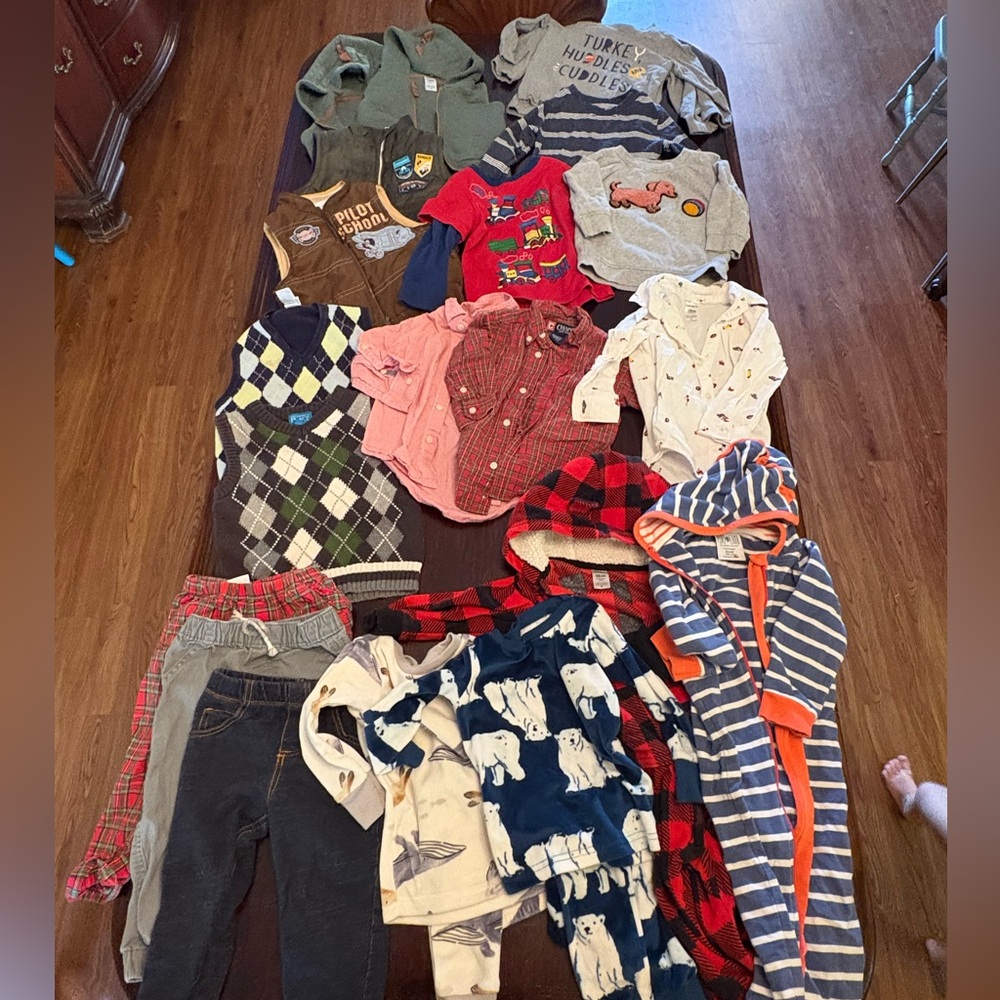 18 month boys winter clothing bundle